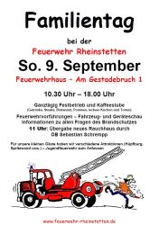 Familientag 2012 Flyer